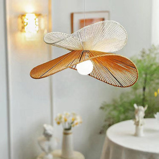 AIMI ĐÈN MÂY TRE NHẬT BẢN SÁNG TẠO NHÀ HÀNG ĐÈN CHÙM TRE DỆT ĐÈN TỐI GIẢN PHÒNG KHÁCH PHÒNG NGỦ ĐÈN TRANG TRÍ
