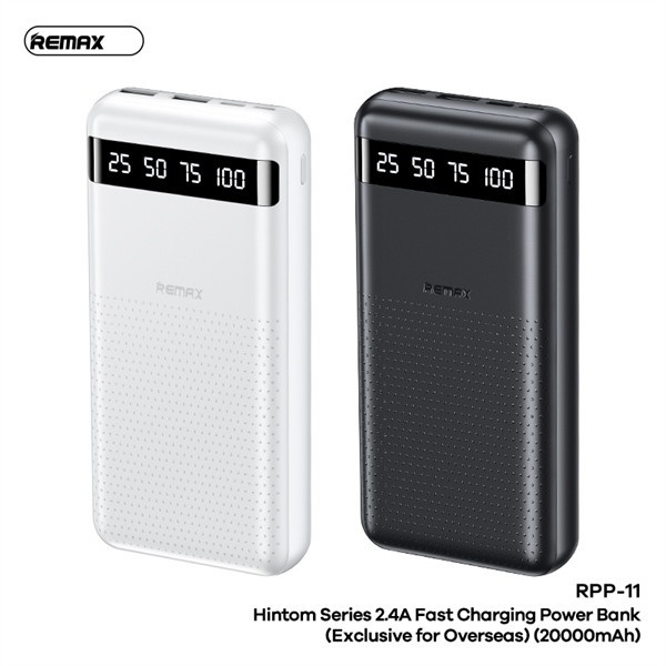 ֎Remax RPP-11 Pin sạc dự phòng 20000mAh 2.4A (500g) | Shopee Việt Nam