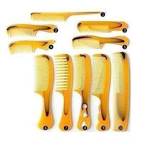 Bộ 10 lược cải tóc gỡ rối đủ size tiện lợi , lược chải tóc bằng nhưa răng mau [SHOPMH1]