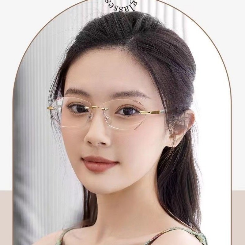 Kính cận thị thời trang -0.5 -1.0 -1.5 -2.0 -2.5 -3.0 -3.5 -4.0 -4.5 -5.0 -5.5 -6.0 độ dành cho nam và nữ với tròng kính có thể tháo rời kính chống ánh sáng xanh 532