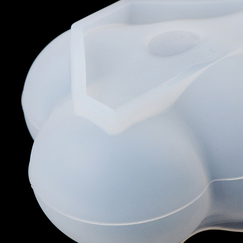 Gcdhome 3D Đám Mây Hình Chocolate Khuôn Silicon Mousse Fondant Cube Pudding Kẹo Khuôn Nóng