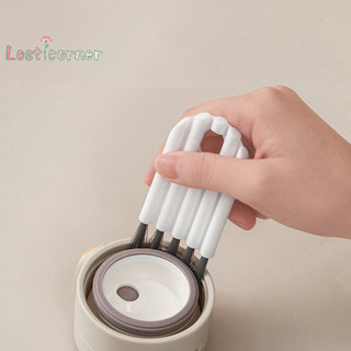 [Lostcorner] al Bàn chải làm sạch Nắp cốc có thể uốn cong Bàn chải góc chết Đồ dùng nhà bếp gia đình [Mới]