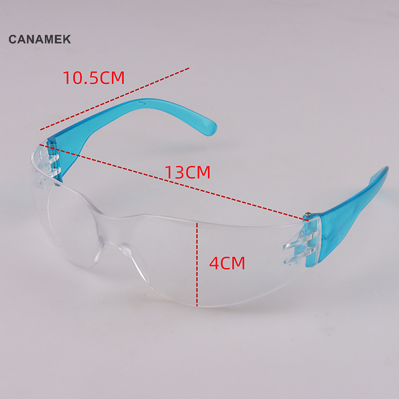 Canamek Để Đi Xe Đạp Leo Núi Đi Bộ Đường Dài Trẻ Em Kính Chống Bụi An Toàn Chống Gió Chống Sương Mù Kính Ngoài Trời Trong Suốt CSF