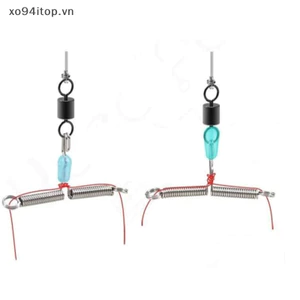 Xoitop Spring Fork Hook Dòng Nhanh Móc Phụ Trợ Bộ Chia Chống Cuộn Lò Xo Phát Hành Câu Cá Phụ Kiện VN