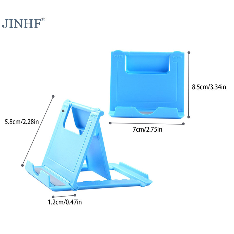 Jinhf Điện Thoại Di Động Lười Giá Đỡ Đa Góc Điều Chỉnh Đa Năng Có Thể Gập Lại Điện Thoại Di Động Máy Tính Bảng Để Bàn HOT