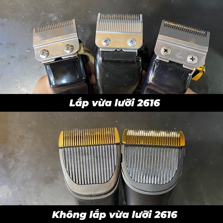 Ảnh Lưỡi Tông Đơ Cắt Tóc M2616 Thay Thế Cho Magic, ZSZ, Suker, Kemei - Akuma.vn 3