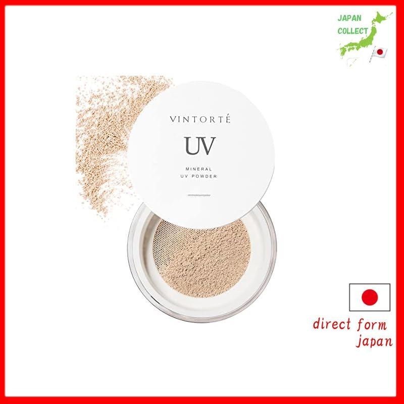 VINTORTE SPF50+ PA++++ Mineral UV Powder Face Sunscreen (1, Clear Beige ...