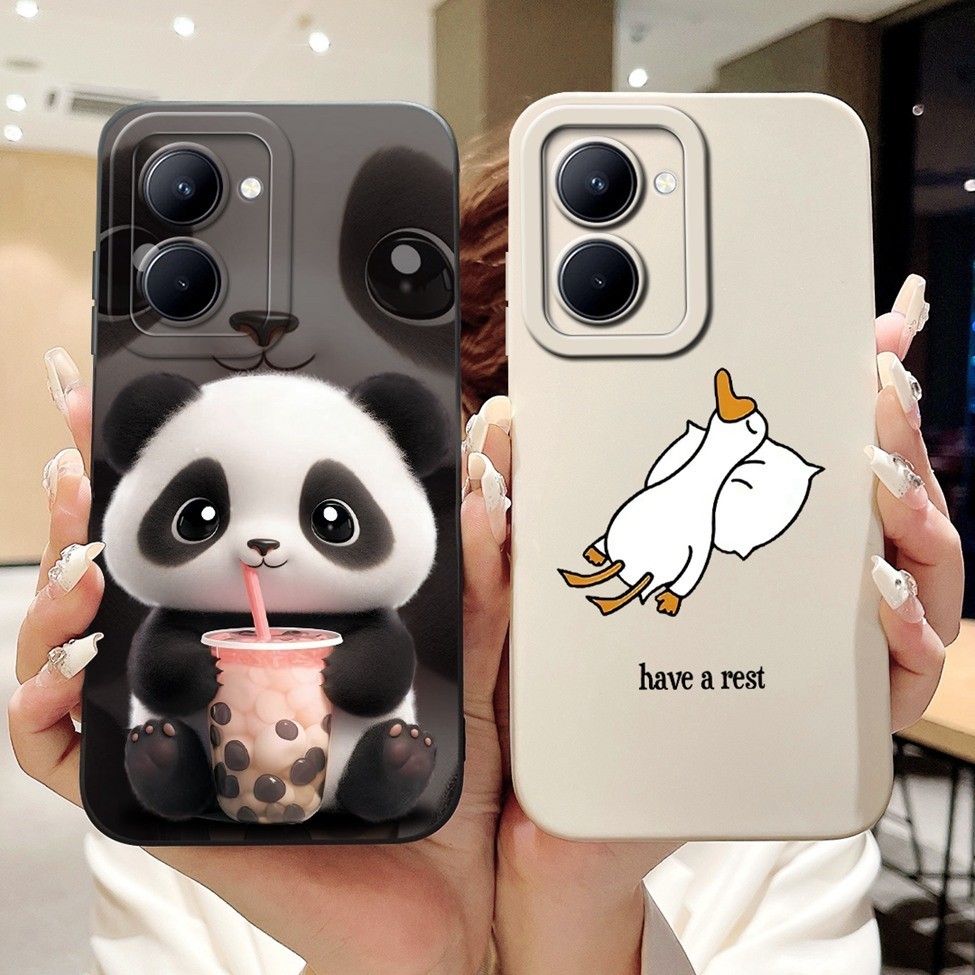 Dành Cho Realme 10 RMX3630 Ốp Lưng Thẩm Mỹ Sang Trọng Dễ Thương Chống Sốc Màu Đen Ốp lưng Cho Realme 10 4G Ốp Lưng