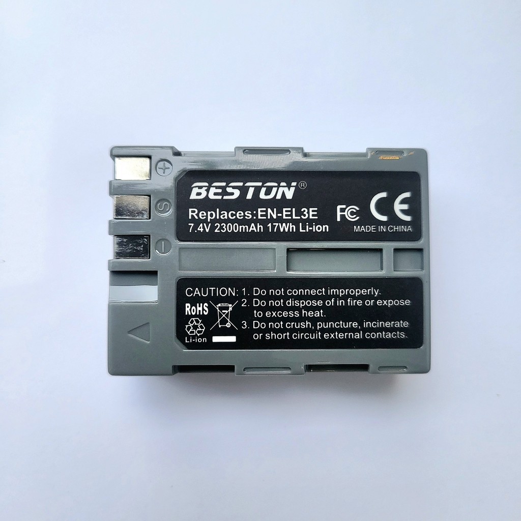 HN  Pin sạc EN-EL3E Beston dùng cho máy ảnh Nikon D70 D70s D80 D90 D200 D300 D700