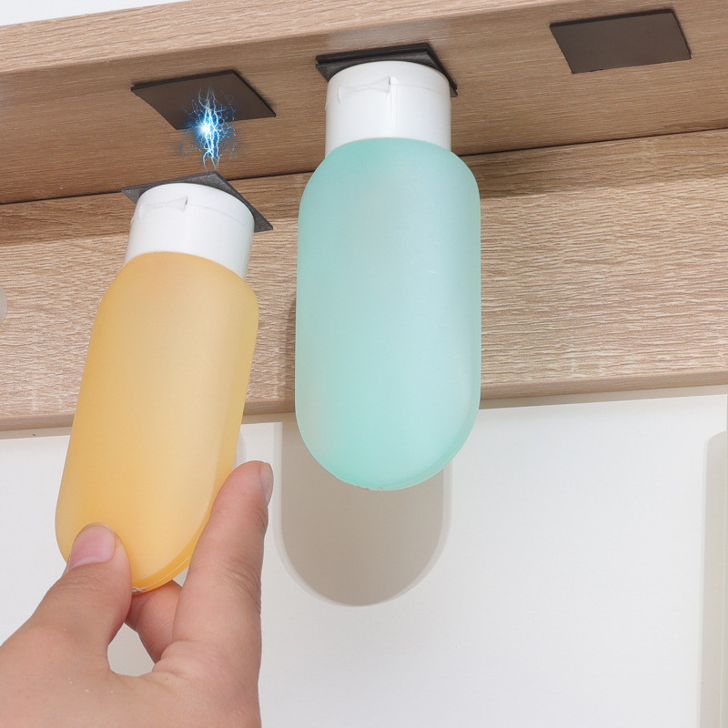 Nhãn dán nam châm vuông mềm - Băng nam châm - Nhãn dán tấm tự dính lưng nhỏ - Nam châm đen DIY Craft Trang trí tủ lạnh gia đình