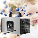 Hilivn) Máy lọc không khí Máy tạo Ozone 220V 60g / h Máy làm sạch không khí tại nhà tạo Ozon di động phát điện O3 có công tắc thời gian cho xe hơi gia đình Formaldehyde — ảnh 4