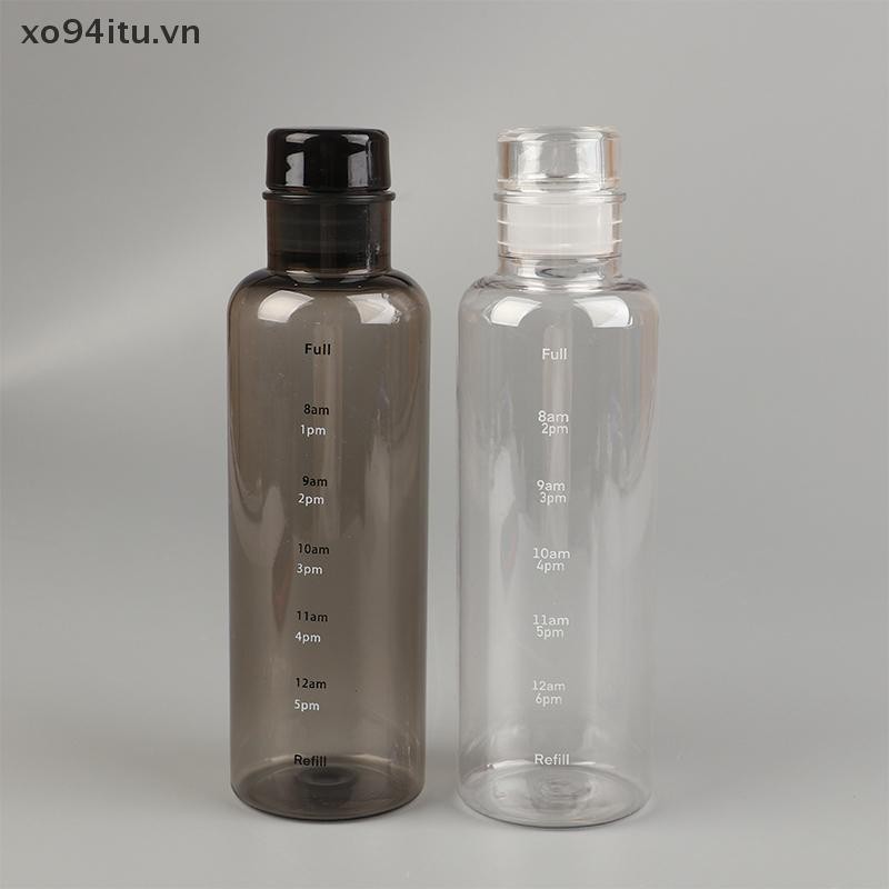 Xoitu Trong Suốt Với Quy Mô Thời Gian Bình Nước Dung Tích Lớn Chống Rò Rỉ Uống Cốc Chống Rơi Cho Thể Thao Du Lịch VN