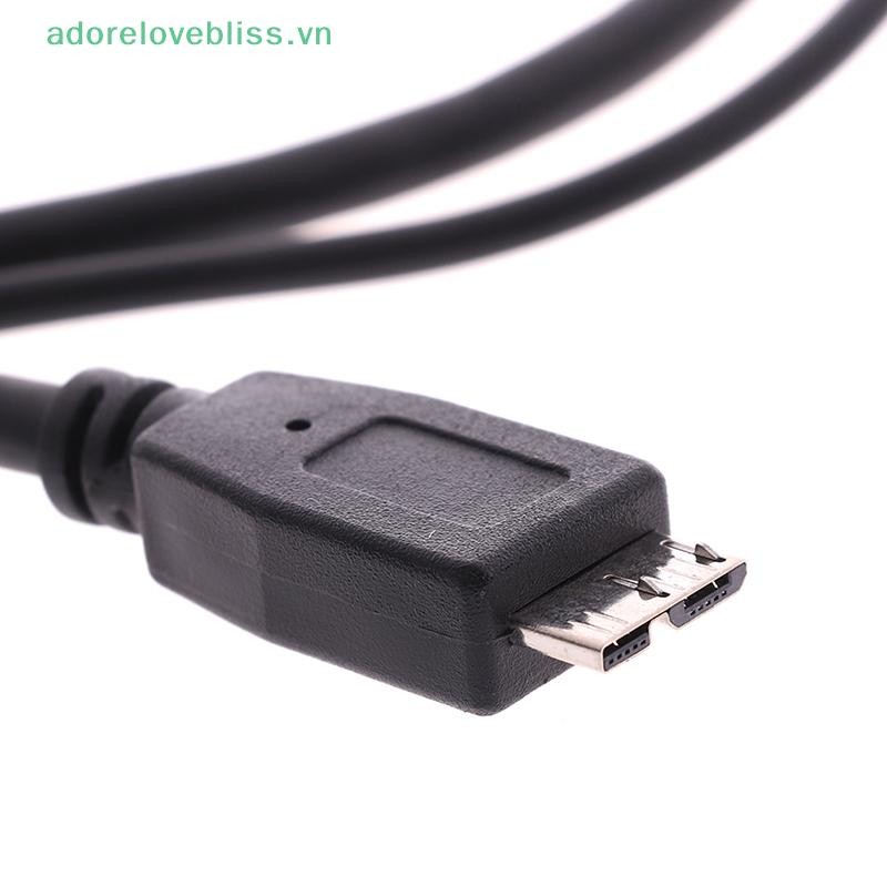 Thêm USB 3.0 A Nam Micro USB 3.0 B Y Dây Cáp Cho Ổ Cứng Ngoài Cáp Đĩa BSS