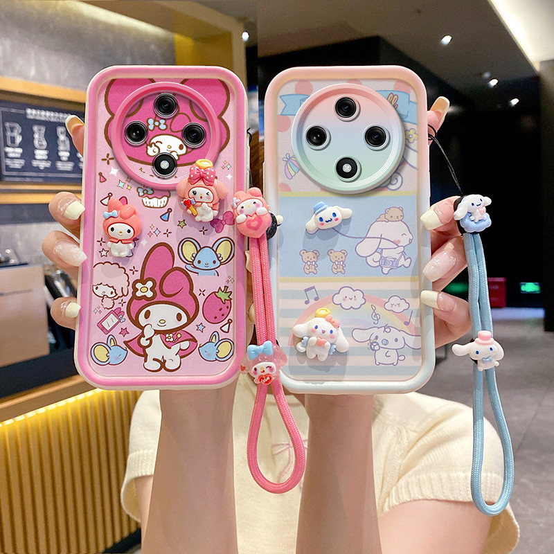 ốp lưng  oppo reno 12f Ốp điện thoại búp bê 3D dễ thương cho ốp lưng oppo reno 12f