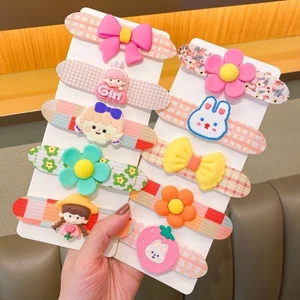 Set 3 Miếng Dán Tóc Dễ Thương Thời Trang Hàn Quốc Cho Bé Gái