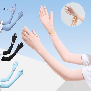 Vỏ bảo vệ cánh tay chống nắng JULYHOT Ice Silk - Tất cả trong một UV Thiết bị đi xe đạp mùa hè Massivedeals