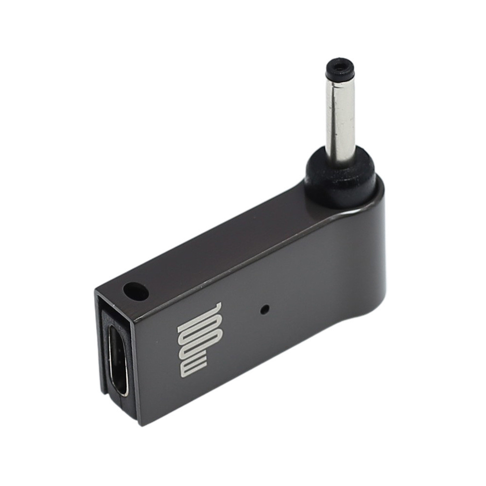 100W PD USB Type-C sang 3.0 * 1.1 Laptop DC Jack Adapter Cho Asus / Acer Chromebook C738T C740 Spin 1 3 5 Swift 3 45W 65W Bộ Chuyển Đổi Nguồn Điện, Bộ Chuyển Đổi Cắm Sạc USB-C Sang 3.0x1.0