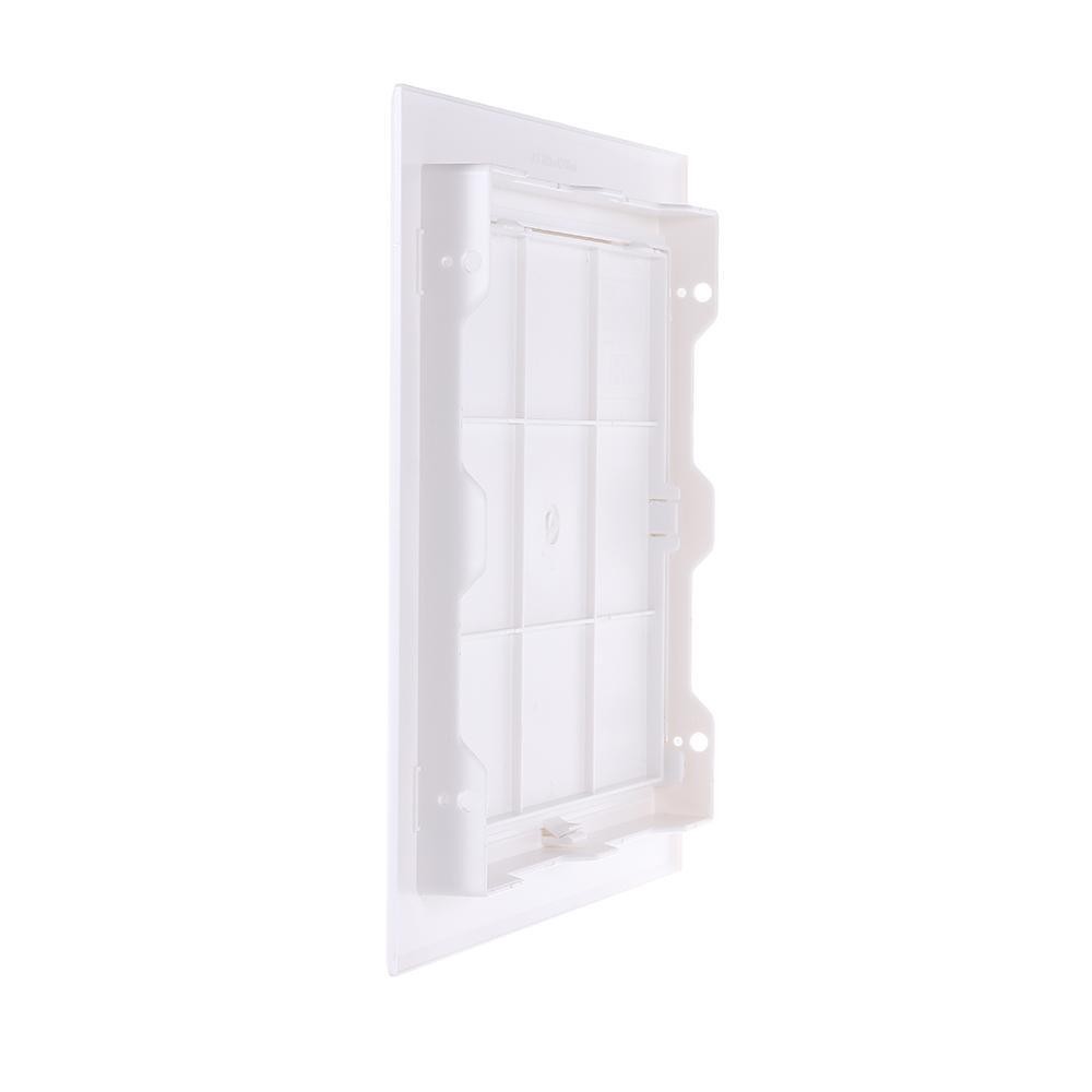 Cửa bảng điều khiển truy cập TỰ NHIÊN, Tấm nắp nắp mở có thể tháo rời màu trắng, Cổng kiểm tra Nhựa ABS Access Hatch Cover Cửa trần treo tường [COD]
