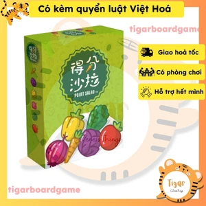 Boardgame Point Salad - minigame thu mua rau củ quả game gia đình trí tuệ Tigar