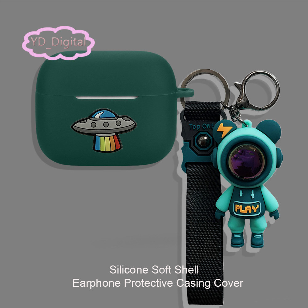 Dành Cho Oppo Enco Buds 3 pro / Air4i Vỏ Tai Nghe Silicon Astronuat Vỏ Bảo Vệ Tai Nghe Hoạt Hình Tai Nghe Mềm Chống Thấm Nước Vỏ Tai Nghe