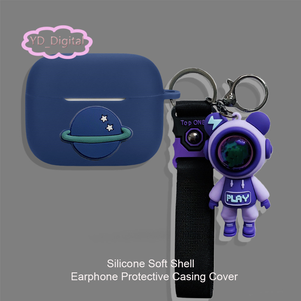 Dành Cho Oppo Enco Buds 3 pro / Air4i Vỏ Tai Nghe Silicon Astronuat Vỏ Bảo Vệ Tai Nghe Hoạt Hình Tai Nghe Mềm Chống Thấm Nước Vỏ Tai Nghe