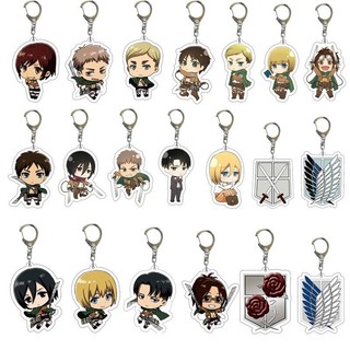 Móc khoá Anime Attack on Titan Đại Chiến Titan Anime Manga Nhật Bản Phụ Kiện Trang Trí Túi xách Balo