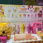 Bàn phím chuột Graby2026 Winnie the Pooh, bộ đệm chuột 3D, kết nối USB 2.4 GHz, không cần Bluetooth, thiết kế thời trang cao cấp — ảnh 7