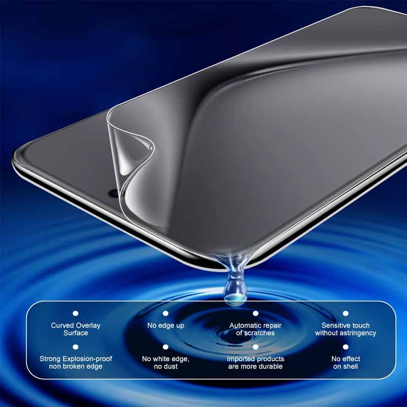 Realme14 Realme14x Realme14T 3 Cái Full Cover HD Phim Hydrogel Mềm Trong Suốt Cho Realme 14 Pro Lite Plus 4G 5G 14x Chống Gián Điệp Riêng Tư Chống Vân Tay Bảo Vệ Màn Hình Điện Thoại