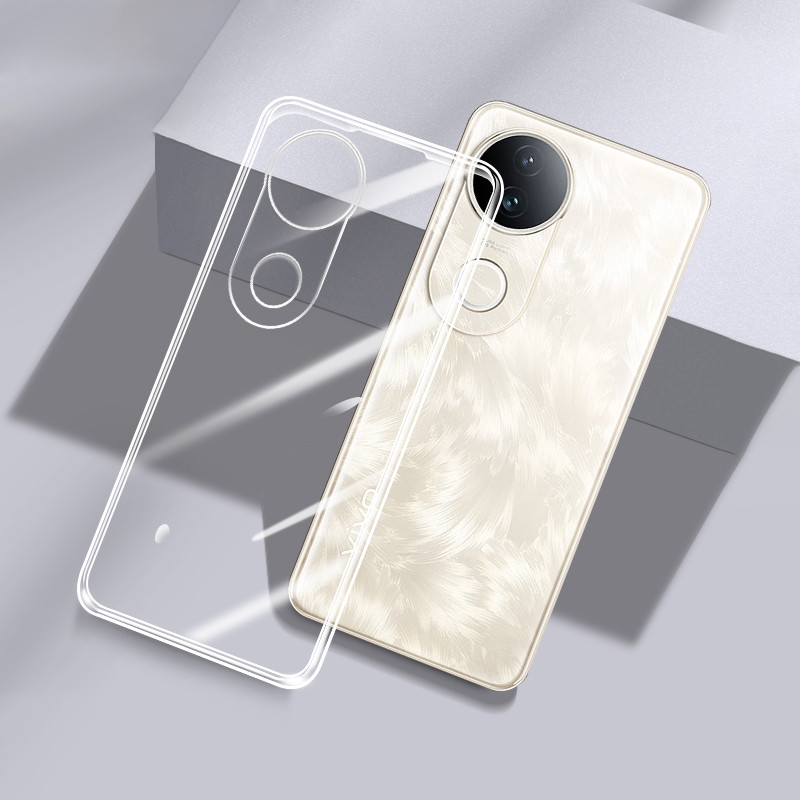 Ốp Điện Thoại TPU Trong Suốt Cho VIVO S20 Pro S20Pro 5G Funda Mềm Trong Suốt Mỏng Silicon Bảo Vệ Camera Đơn Giản Ốp Lưng Nhà Ở