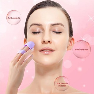 Máy Chà Mặt Nhiều Màu Sắc Mini Facial Brush Silicone Wash Tẩy Tế Bào Chết Miếng Lót Cầm Tay Làm Sạch Bàn Chải Dụng Cụ