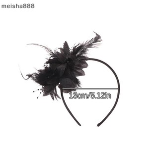 Meisha888 1 Nữ Fascinator Mũ Hoa Lưới Sợi Cocktail Tiệc Cưới Phụ Kiện Tóc Trang Trí
