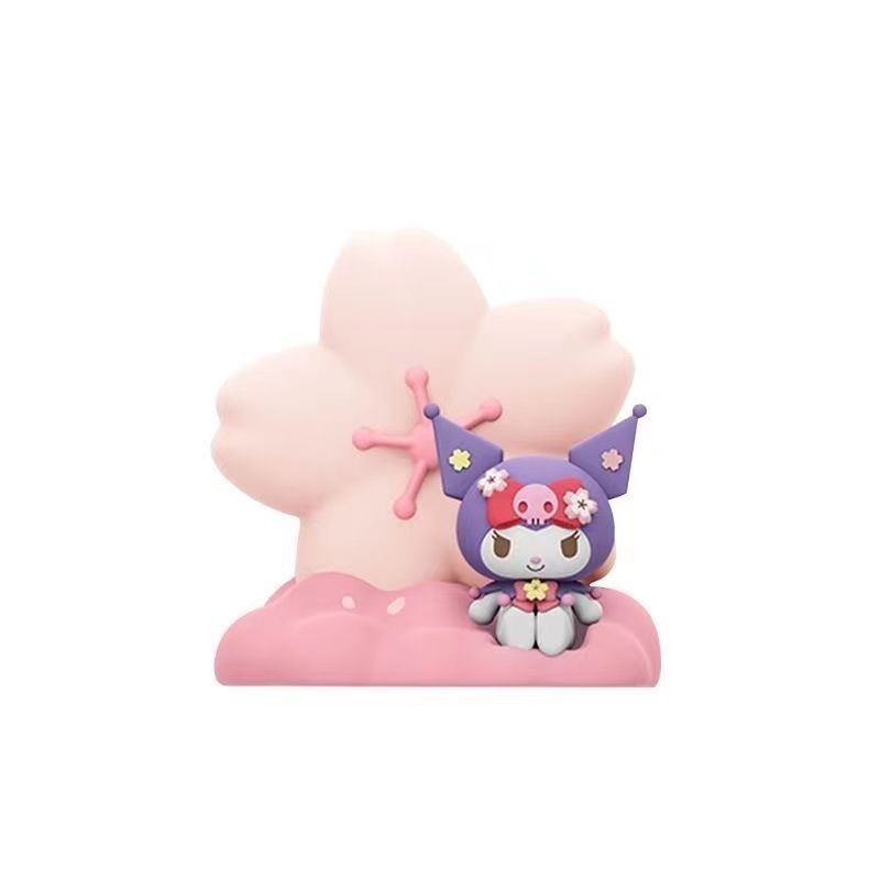 Trang trí đèn hoa anh đào Sanrio Kuromi Phòng ngủ xung quanh