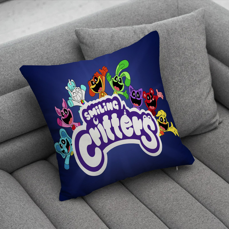 Catnap Poppy Playtime 3 Ném Vỏ Gối In Một Mặt Phòng Khách Sofa Xe Quà Tặng Đệm Trẻ Em Quà Tặng (Không Lõi)