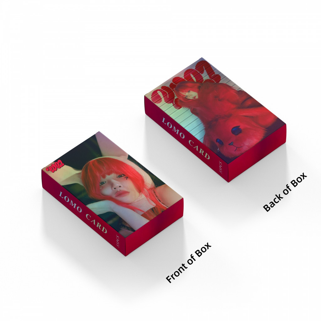 Linxx 55 Chiếc (G) I-DLE YUQI Album Lomo Card Kpop Photocards Bưu Thiếp Series