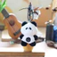 PS1 Gấu Trúc Dễ Thương Sang Trọng Búp Bê Ba Lô Mặt Dây Chuyền Trang Trí Quà Tặng Cho Bé Gái Móc Khóa Búp Bê Đồ Chơi Nhồi Bông Cho Trẻ Em SP1