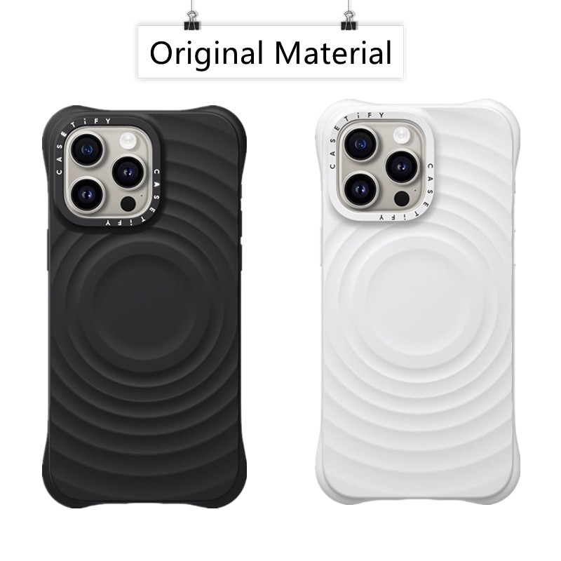 Magnetic CASETiFY Ripple Case For iPhone 15 14 13 Pro 15Pro Max impact ...