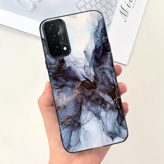 Dành Cho OPPO A74 A95 4G Ốp Lưng CHP2219 CPH2365 Vỏ Mềm Mới Phong Cách Hoa Chống Sốc Ốp Lưng Cho OPPOA74 Reno 6 Lite