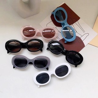 Kính Râm Gọng Ovalthời Trang Kính Râm Chống Tia Cực Tím Kính Râm Cổ Điển Hàn Quốc Dành Cho Nữ