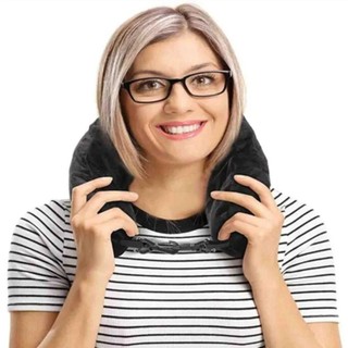 Gối cổ du lịch có thể đổ đầy SOULSPACE, Cổ nhồi bông siêu mềm chống thấm nước, Túi đựng vỏ gối bằng vải di động