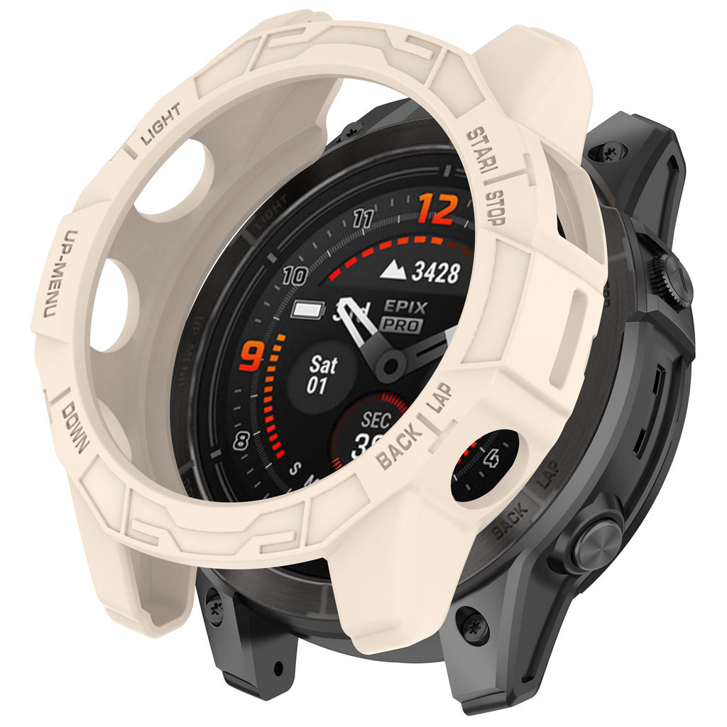 Garmin EpixPro Silicone Mềm TPU Rỗng Ra Đồng Hồ Dành Cho Garmin Epix Pro Gen 2 42mm 47mm 51mm Chống Sốc Chống Trầy Xước Vỏ Đồng Hồ Khung Ốp Lưng Bảo Vệ Màn Hình
