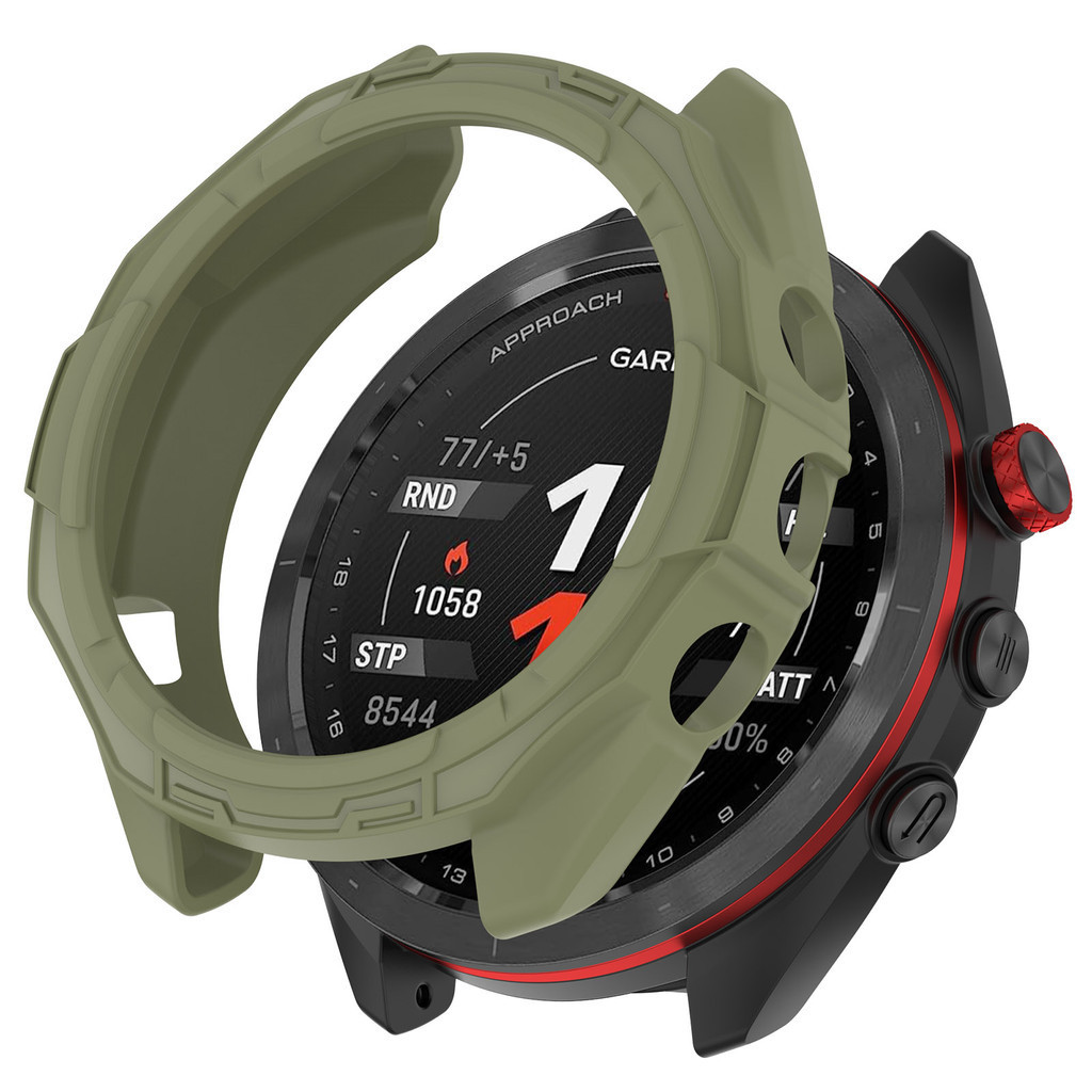 Garmin ApproachS70 Silicon Rỗng Ra Vỏ TPU Mềm Khung Ốp Lưng Đồng Hồ Cho Garmin Approach S70 42mm 47mm Chống Vân Tay Chống Trầy Xước Bảo Vệ Màn Hình Đồng Hồ Thông Minh
