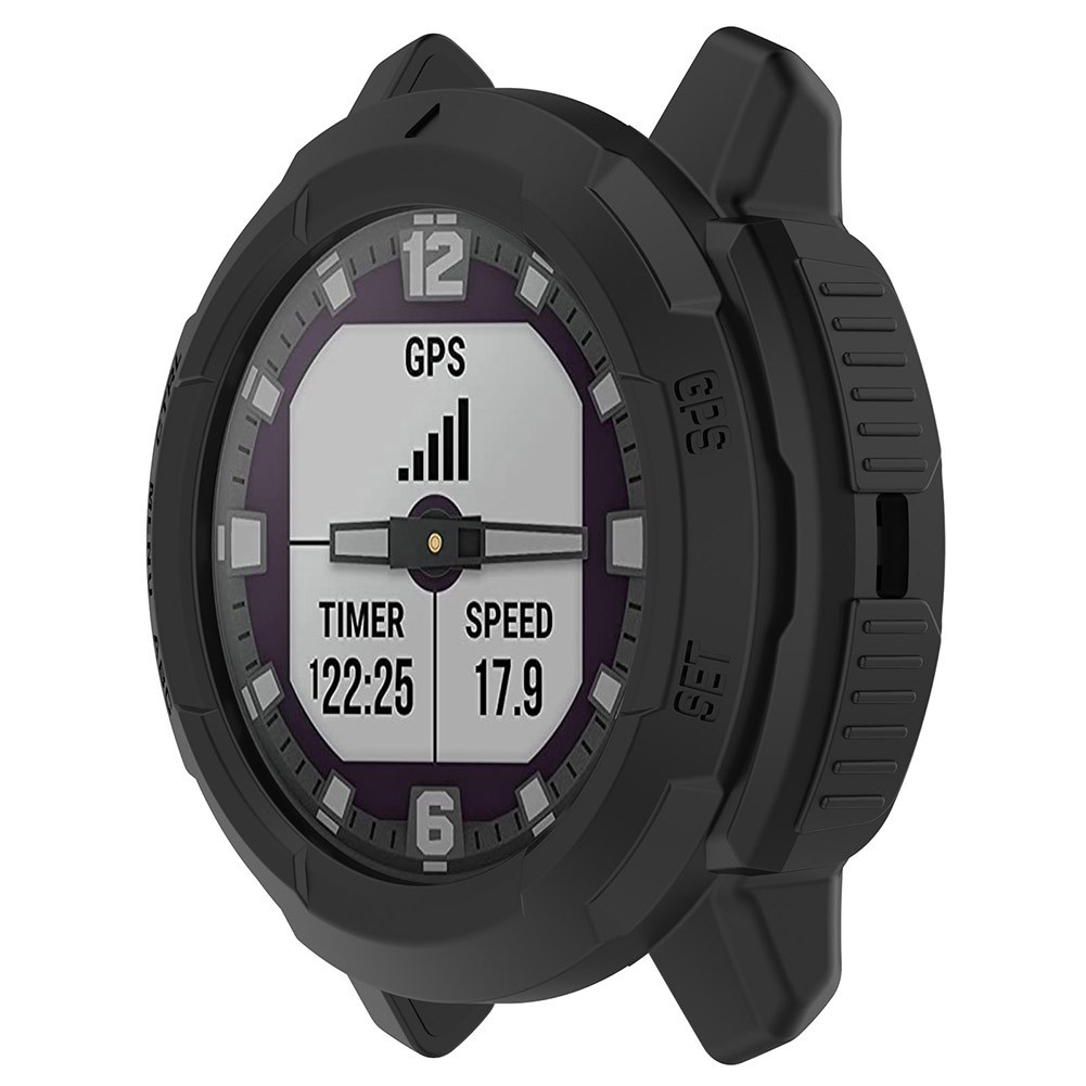 Garmin InstinctCrossover Cao Cấp Silicone TPU Mềm Rỗng Ra Khung Vỏ Ốp Lưng Đồng Hồ Dành Cho Garmin Instinct Crossover Chống Vân Tay Chống Trầy Xước Đồng Hồ Thông Minh Bảo Vệ Màn Hình