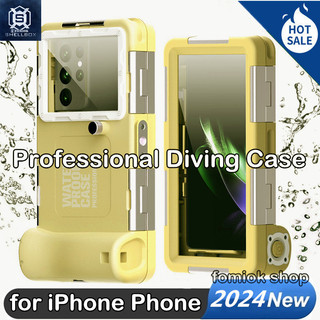 Ốp điện thoại chống nước bảo vệ lặn dưới nước mùa hè 15M cho iPhone 17 Air 16 15 14 Plus 13 12 11 Pro XS Max X XR 8 7 6S 6 Plus