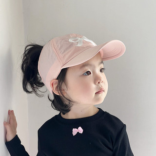 Mũ chống nắng bán mỏng khô nhanh cho trẻ em, mũ chống nắng trẻ em, mũ đuôi ngựa, mũ bóng chày, mũ bé gái