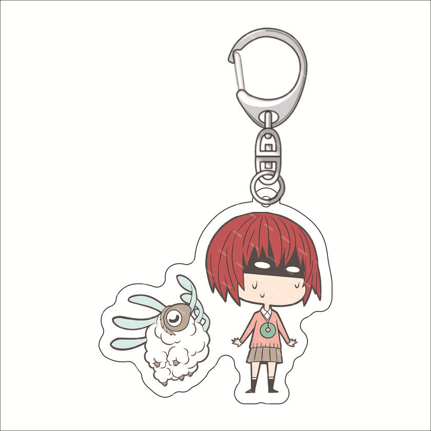 Cô Dâu Của Pháp Sư Móc Khóa Hatori Chise Elias Luz Acrylic Móc Khóa Anime Ngoại Vi