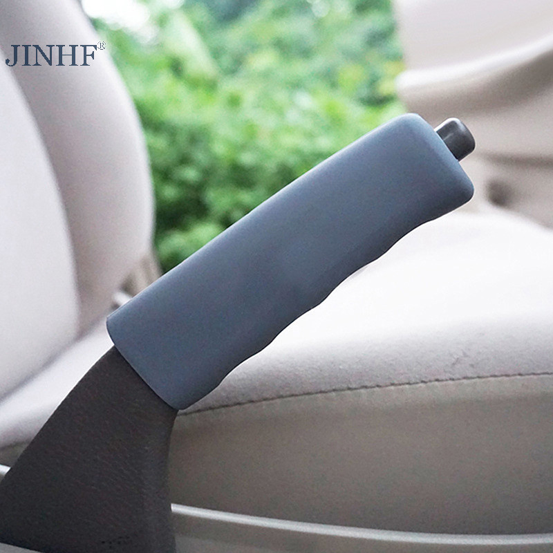 Jinhf Bộ Phanh Tay Ô Tô Silicon Chống Trượt, Vỏ Trang Trí, Đa Năng Tự Động Đỗ Xe HOT