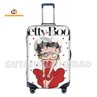 Betty Boop Hành Lý Có Thể Giặt Được Vali Bảo Vệ Chống Trầy Xước Vali Phù Hợp Với Hành Lý 18-32 Inch