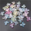 10g-70g Acrylic Bướm Lấp Lánh Trong Suốt Hạt Trang Sức Phụ Kiện Làm Thời Trang DIY Vòng Cổ Bông Tai Chất Liệu