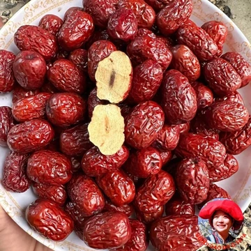 Táo đỏ Tân Cương loại 1 thượng hạng, táo đỏ hữu cơ sấy khô size đại, táo đỏ kỷ tử giúp sức khoẻ tim mạch, chống oxy hoá
