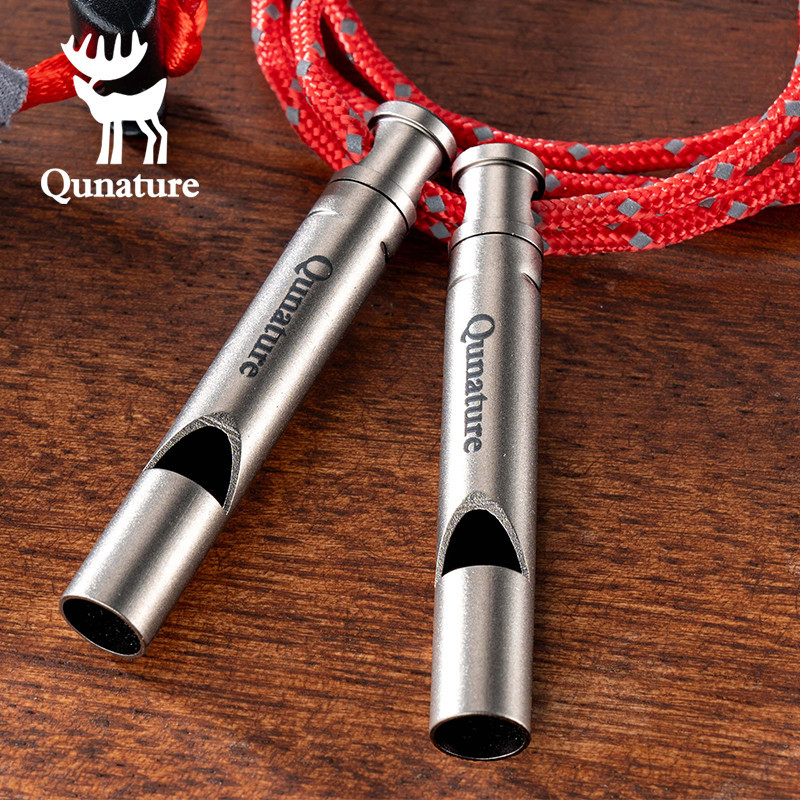 Còi cứu sinh Titan 120 decibel, có dây buộc, phù hợp camping và cảnh báo khẩn cấp